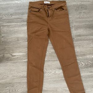 Madewell Brown Skinny Pants